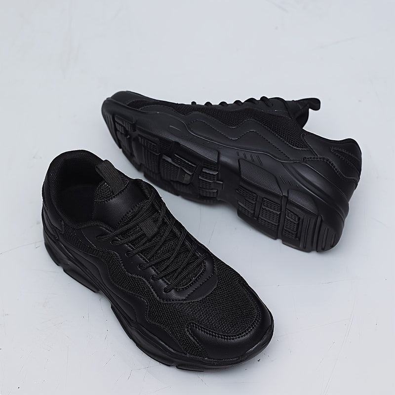 Breathable Mesh Thick Bottom Sneakers Lightweight Running Shoes