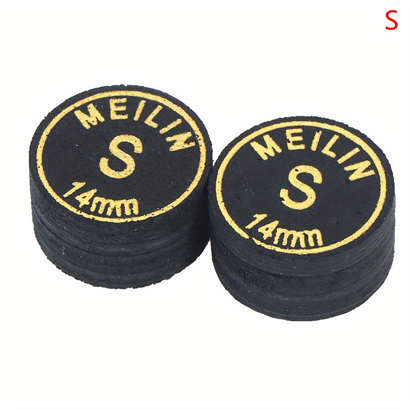 2pcs 14mm Pool Stick Tips Pool Cue Tips Replacement Billiards Accessories