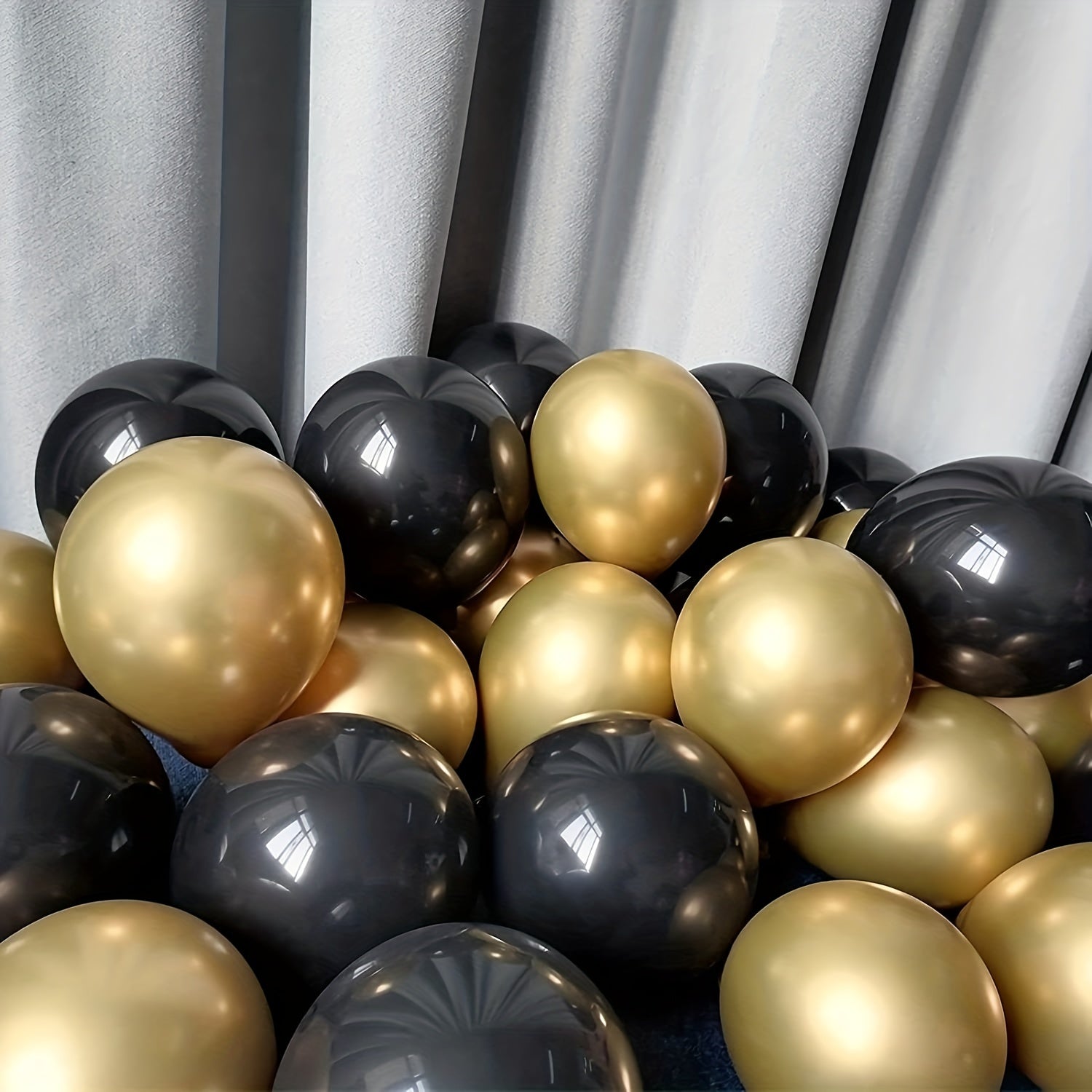 142pcs Golden Balloon Garland Arch Kit for Birthday Wedding Party