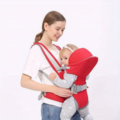 Multifunctional Baby Carrier Backpack Four Seasons Breathable Hipseat