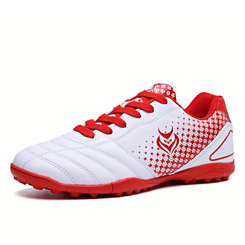 Women's Soccer Pattern Sneakers Casual Lace Up Football Shoes