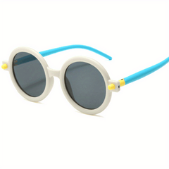 Kids Round Frame Sunglasses For Boys And Girls