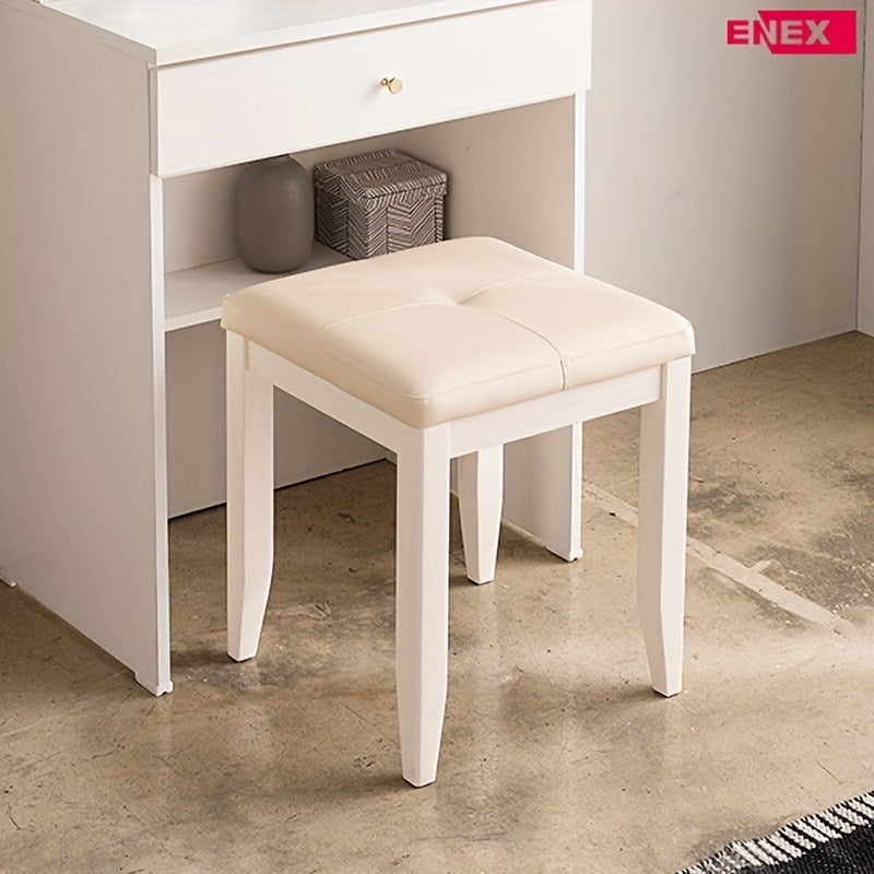Modern Solid Wood Dressing Stool Makeup Chair