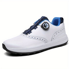 Men's Non Slip Golf Shoes with Rotary Buckle