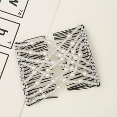 Double Stretching Combs Hair Bun Maker Hair Styling Tools