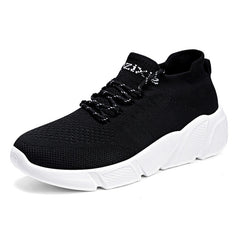 Men's Slip on Sneakers with Shoelaces Lightweight and Breathable