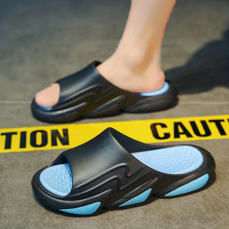 Men's Quick Drying Non Slip Slides For Indoor & Outdoor Summer