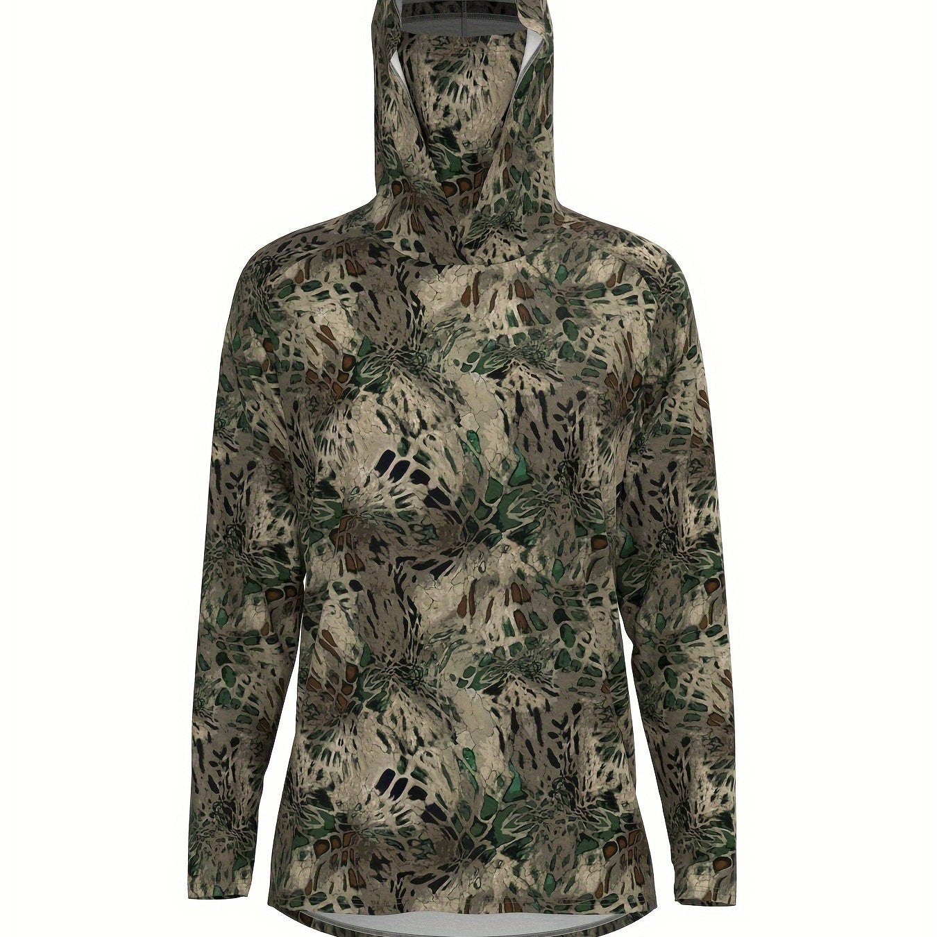Outdoor Sun Protection Clothing Hooded Jacket Quick drying Breathable With Mask