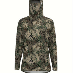 Outdoor Sun Protection Clothing Hooded Jacket Quick drying Breathable With Mask