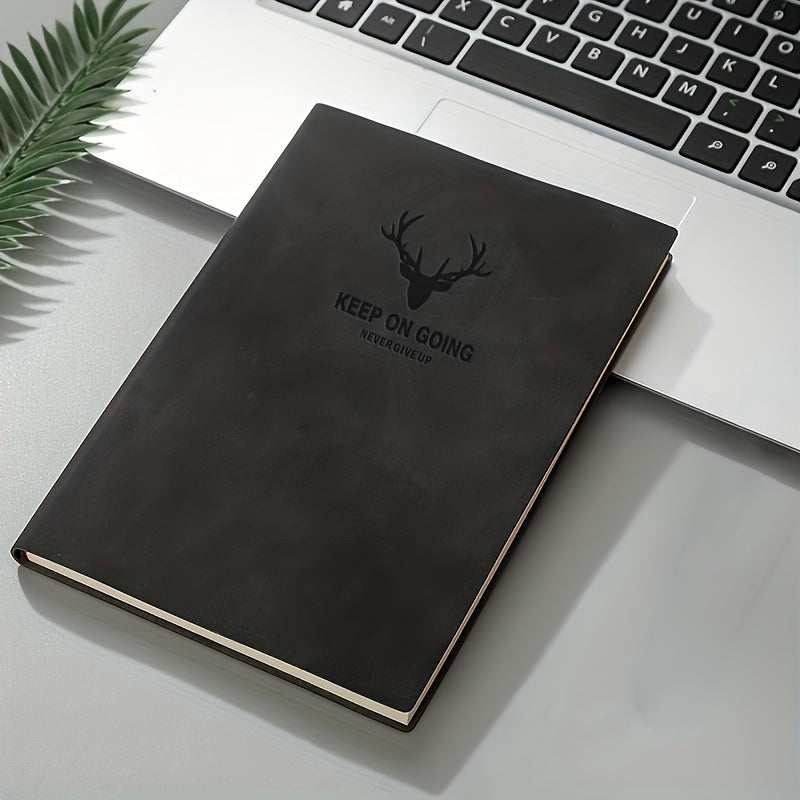 200 Pages A5 Leather Notebook