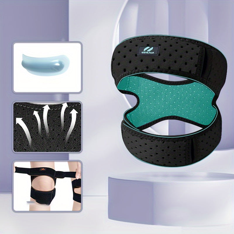 Adjustable Sports Knee Pads for Patella Protection - 2pcs