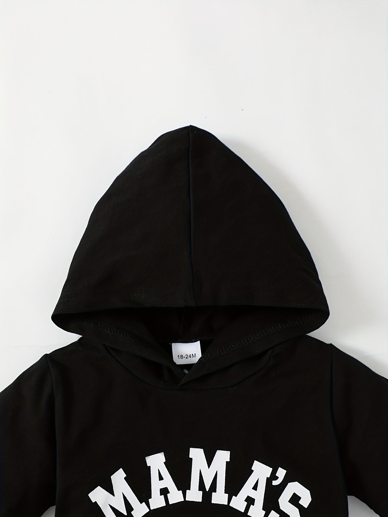 2pc Boys Teen Casual Mama' Boy Hooded T shirt & Shorts Set