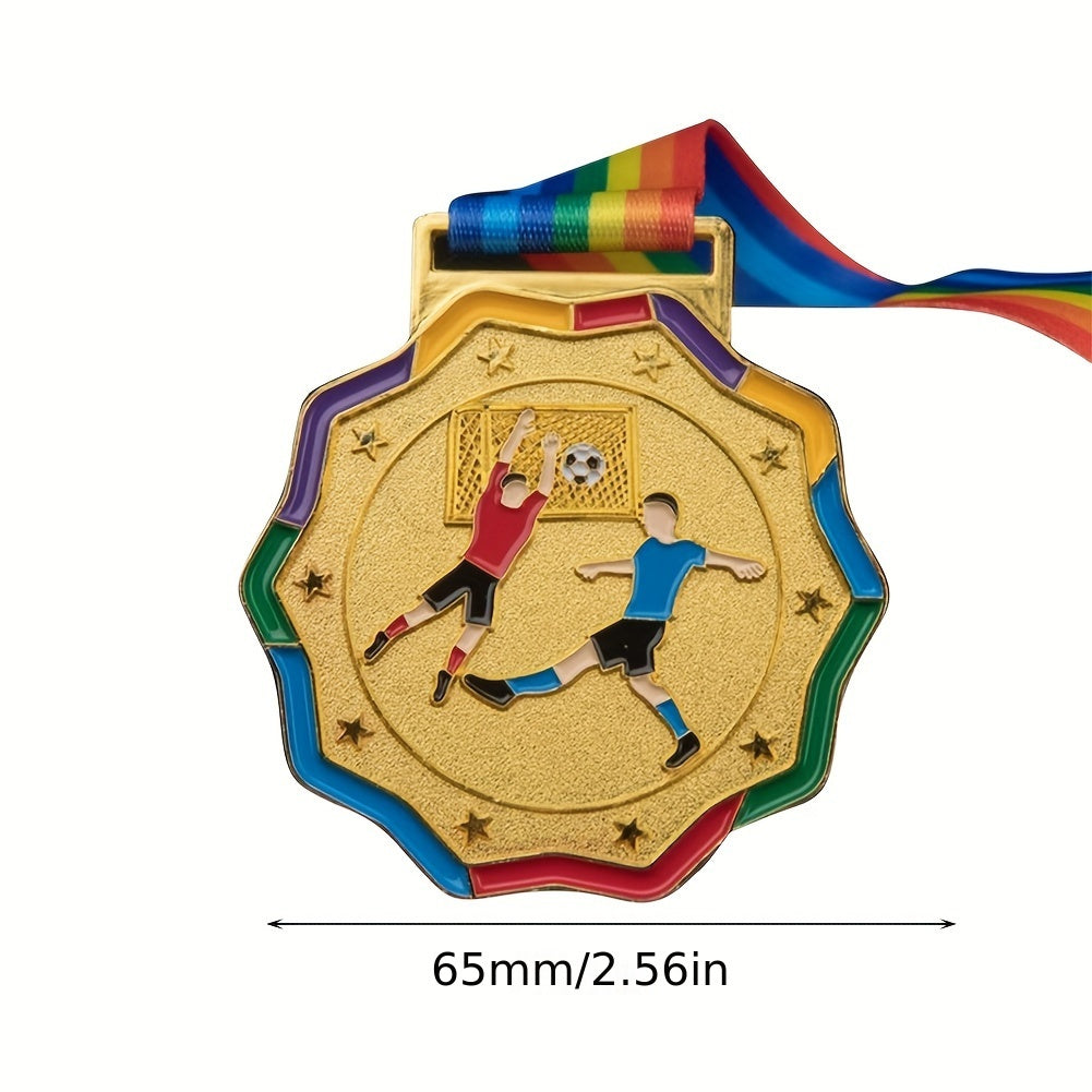 Football Competition Game Medals Creative Alloy Medals Souvenirs