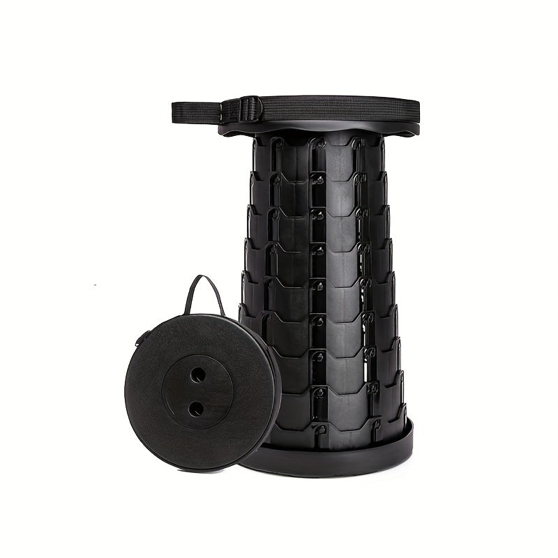 Portable Lightweight Collapsible Stool Extendable with Carrying Bag