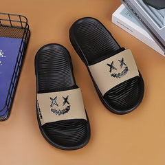 Men's Adjustable Hook & Loop Outdoor Slides