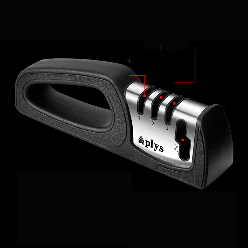 3 Stage Pro Scissor Sharpener Sharpen & Polish Dull Blades