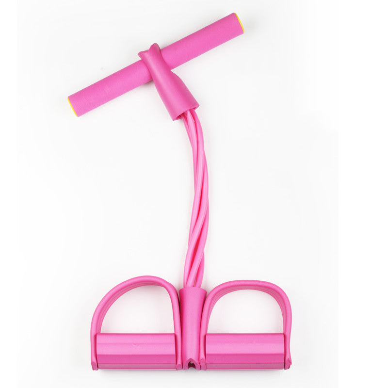 Resistance Band With Pedals for Home Fitness