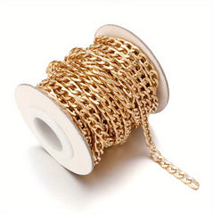 Cuban Link Chain Hip Hop Punk Style Necklace Material DIY Jewelry B