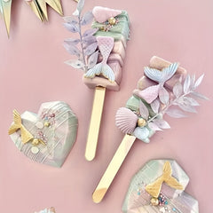 50pcs Acrylic Popsicle Stick Reusable Cakesicle Sticks