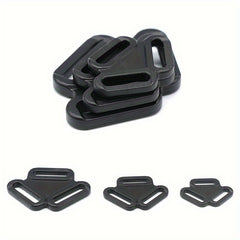 5pc Plastic Triangle Buckle Chest Strap Adjustment Buckle