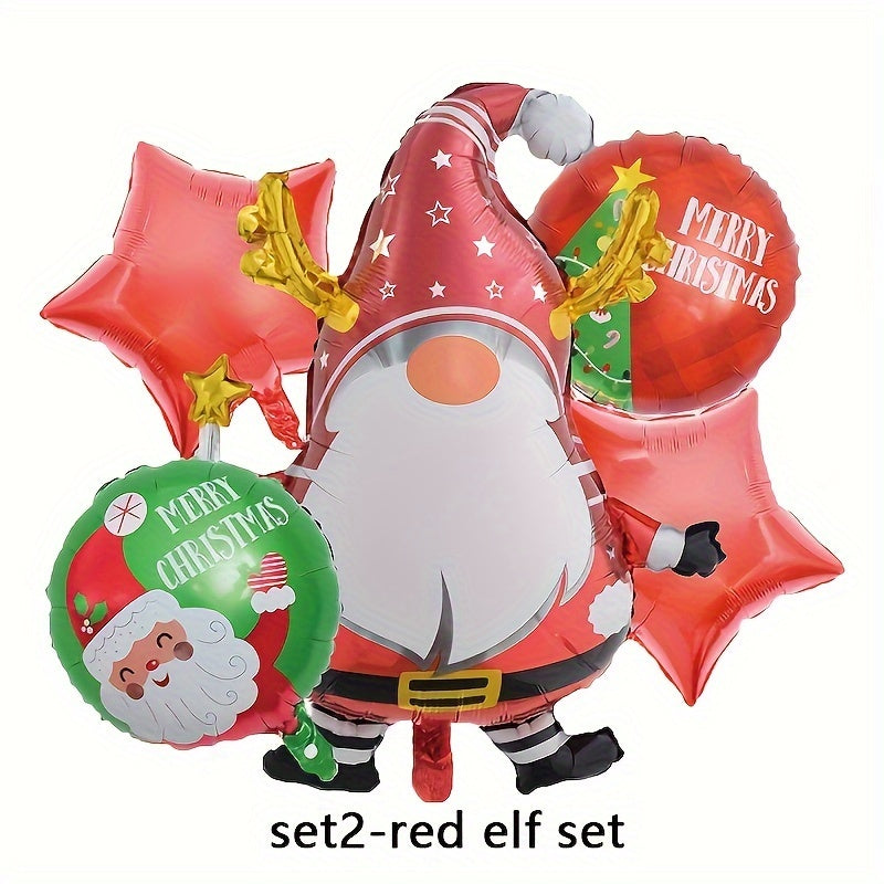 Christmas Balloon Santa & Snowman Inflatable Party Decoration