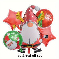 Christmas Balloon Santa & Snowman Inflatable Party Decoration