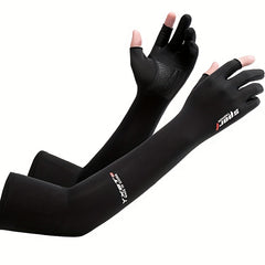 2pcs Breathable Sunscreen Arm Sleeves UV Protection