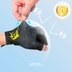 Fishing Gloves UPF50 UV Protection Gloves Men Women for Outdoor Activities