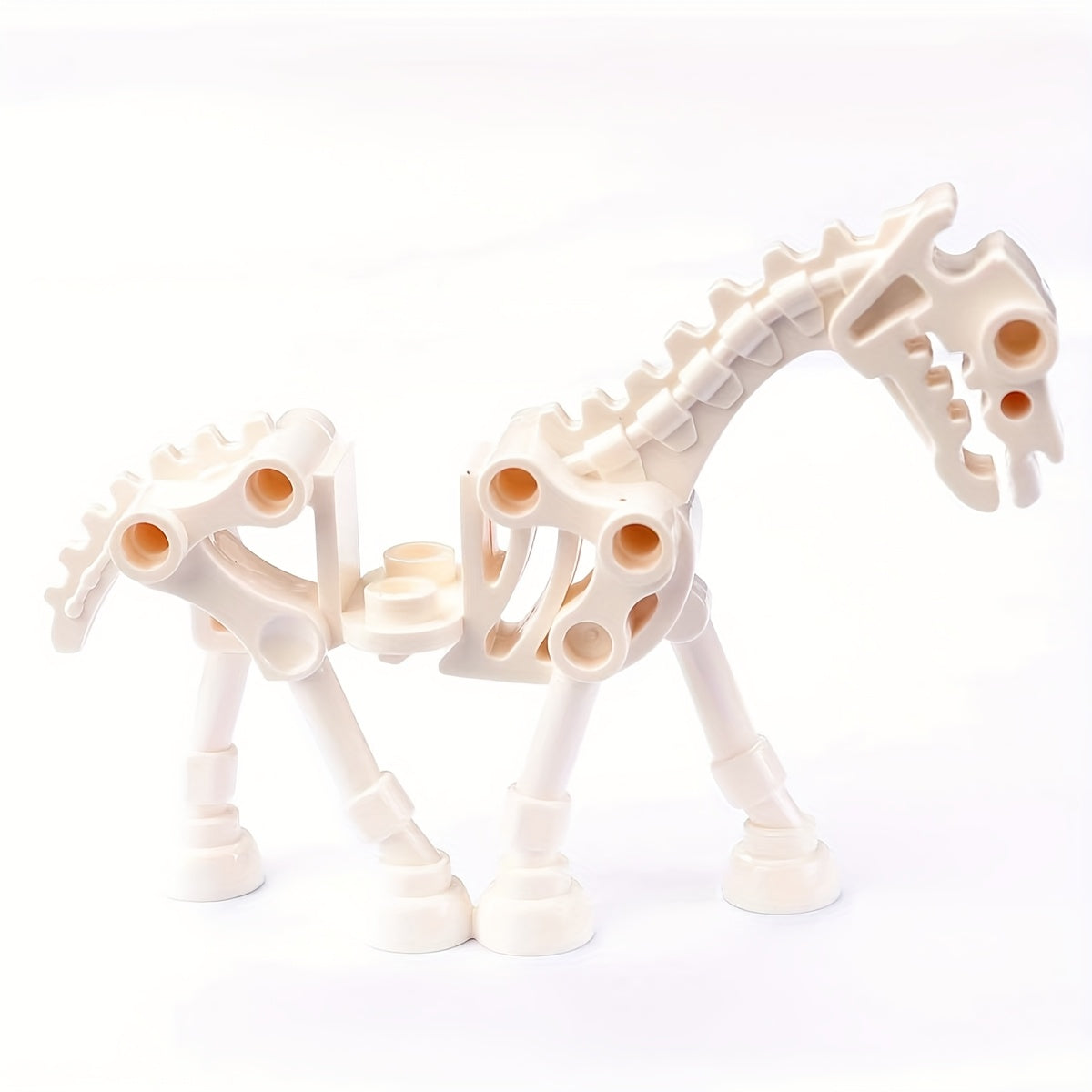 ABS Skeleton Warhorse Building Blocks Military Scene Knight on Horseback