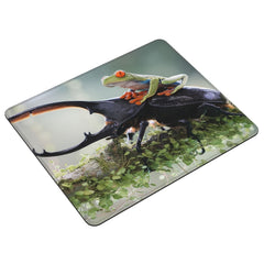 Insect & Frog Pattern 20x24cm Mouse Pad for Games and Office