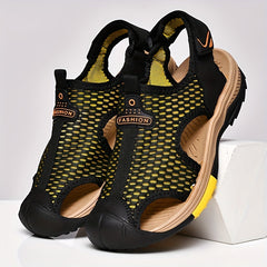 Men's Mesh Slip On Sandals Outdoor Beach Shoes