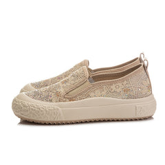 Women's Breathable Mesh Slip On Loafers Casual Walking Shoes