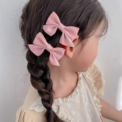 Floral Lace Mesh Bow Hair Clip Set Hair Accessories