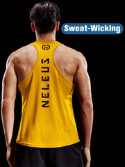 Men's Quick-Dry Tank Top for Fitness Yoga Pilates