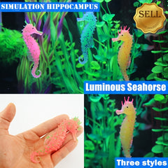 Seahorse Silicone Coral Decor Ornament
