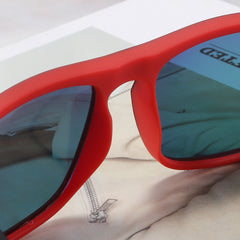 Retro Square Polarized Sunglasses For Men Women