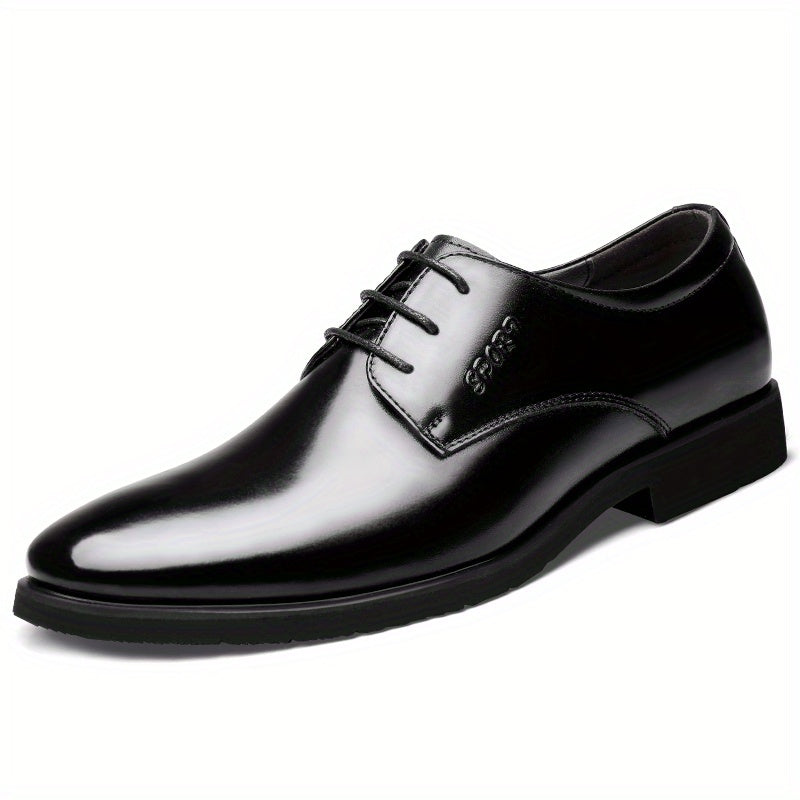 Men's Lace Up Derby Shoes Business Formal Wedding Events