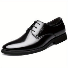 Men's Lace Up Derby Shoes Business Formal Wedding Events