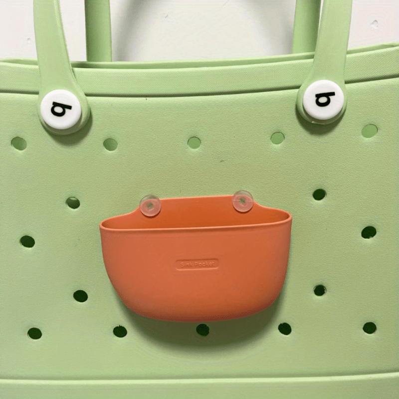 Rubber Beach Bag Organizer Pockets for Summer Fun
