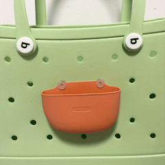 Rubber Beach Bag Organizer Pockets for Summer Fun