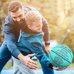 Engraved Basketball Graduation Christmas Gift For Son