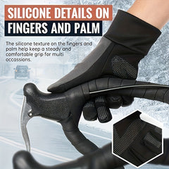 Touch Screen Cycling Gloves Waterproof Non-Slip Skiing Gloves