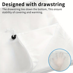 3pcs Plant Cover Antifreeze Protection Bag Large Winter Drawstring Bag
