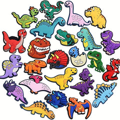 Luminous Dinosaur Charms for Crocs - Fun Shoe Decorations