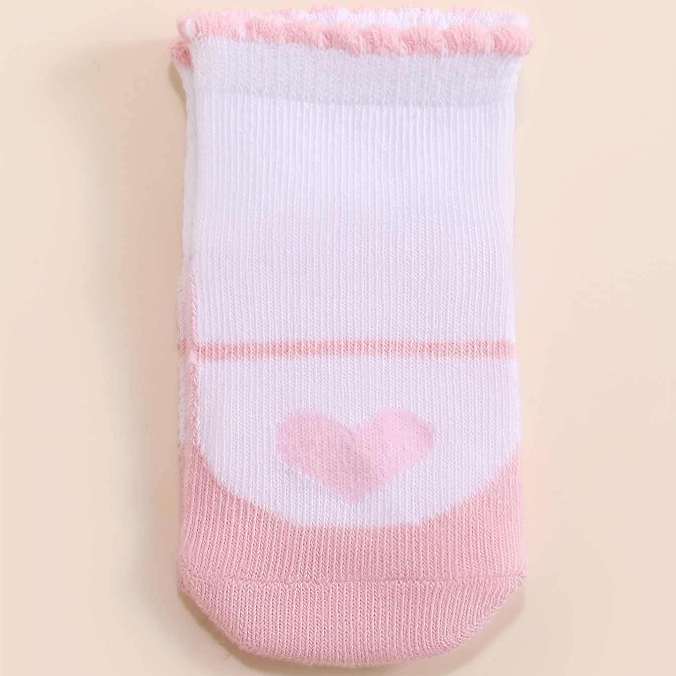 5 Pairs Baby Love Pattern Socks for Toddlers 0-12 Months