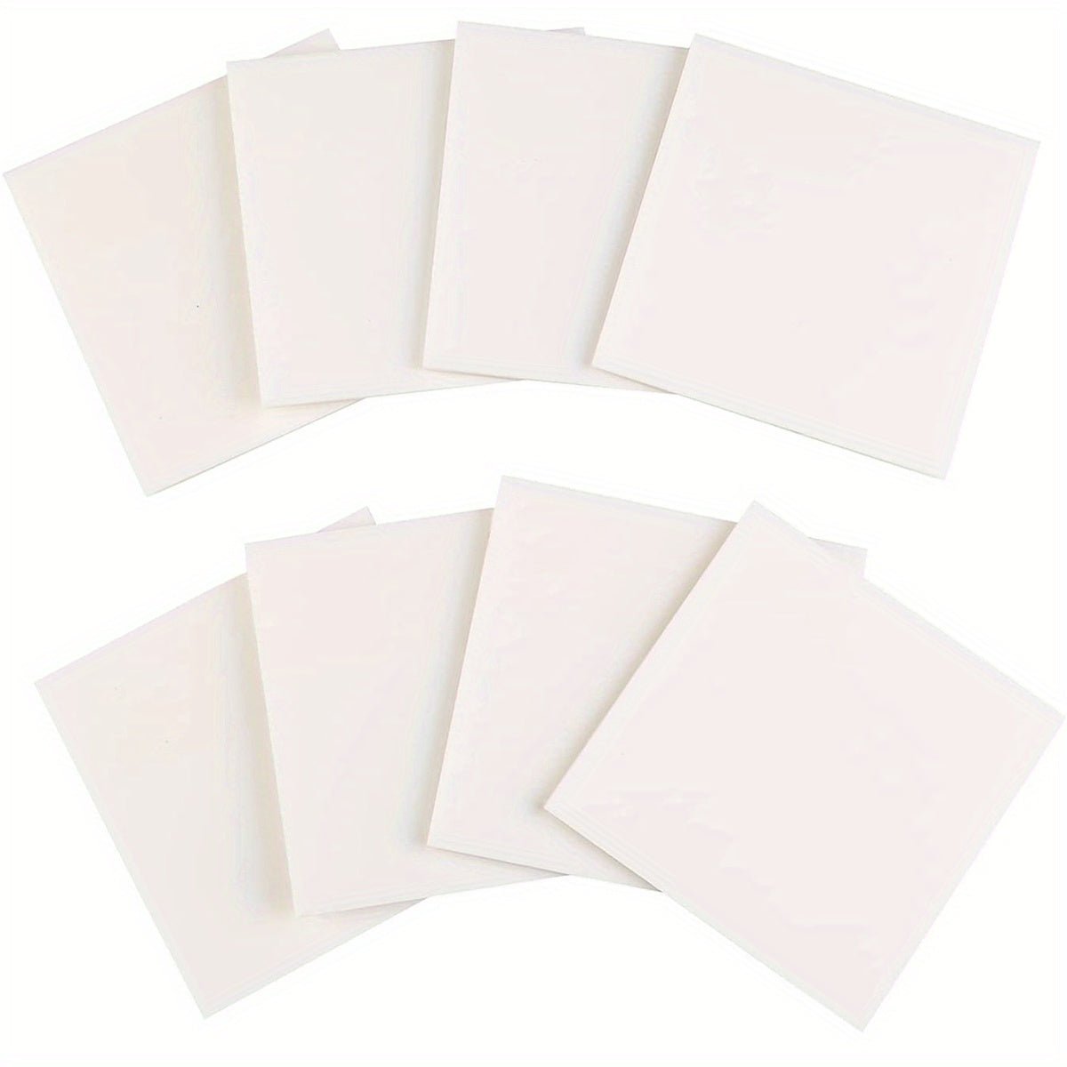 3x3 Clear Sticky Notes Waterproof Self Adhesive Translucent Sticky Note Pads