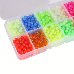 1000pcs Luminous Fishing Beads Kit for Deep Sea Night Fishing