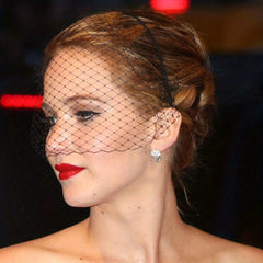 Bridal Veil Mesh Headband Prom Party Wedding Headdress