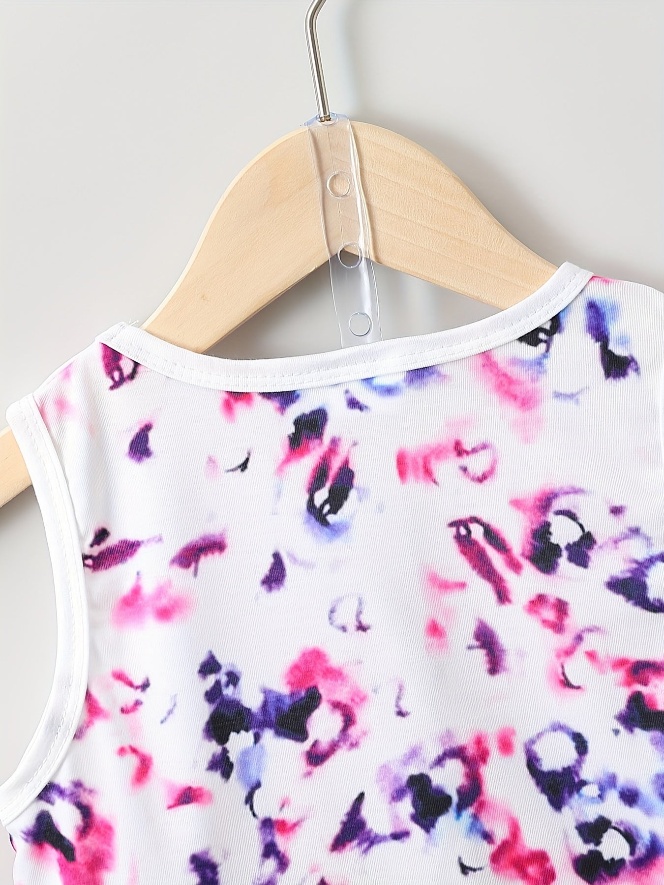 Teen Leopard Print Tank Top & Shorts Set for Summer