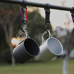 Aluminum Alloy Camping Mug for Outdoor Picnic